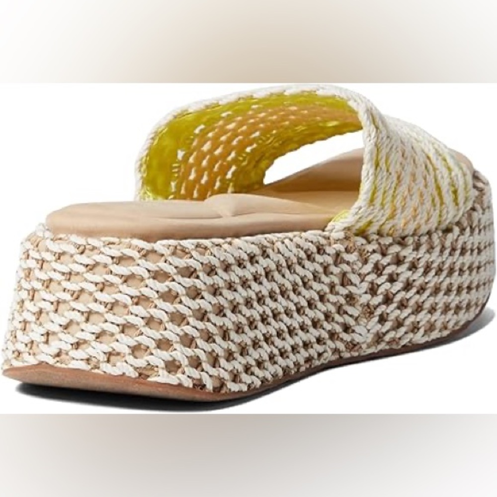 RAG & BONE Logan Crochet Flatform Slide Sandals - Picture 4 of 4